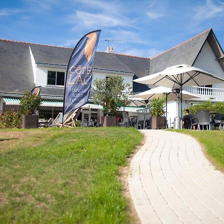 Hôtel Restaurant Logis Coté Lac Savenay Exterior foto